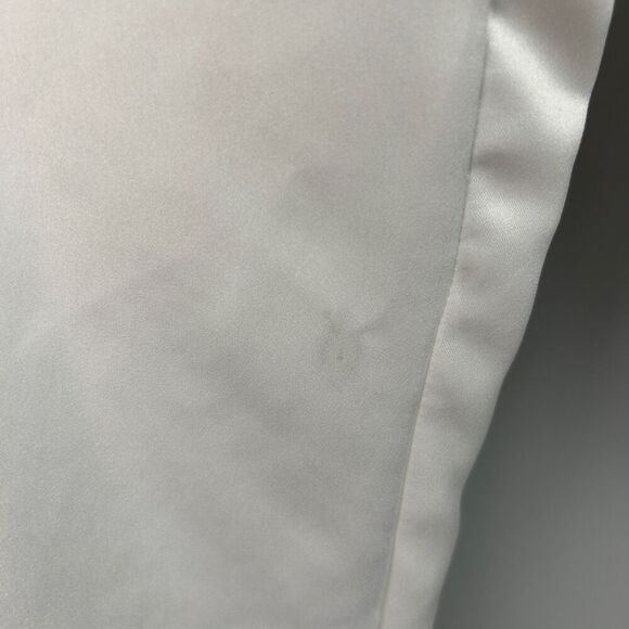 Natori Satin Long Sleeve Button-Up Top & Crop Pants Pajama - Picture 12 of 13